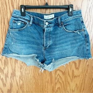 Abercrombie Low Rise Denim Shorts (31)